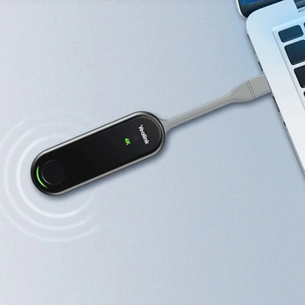 Yealink WPP30 4K Wireless Presentation Pod For Every Work Space Wireless Presentation System Yealink