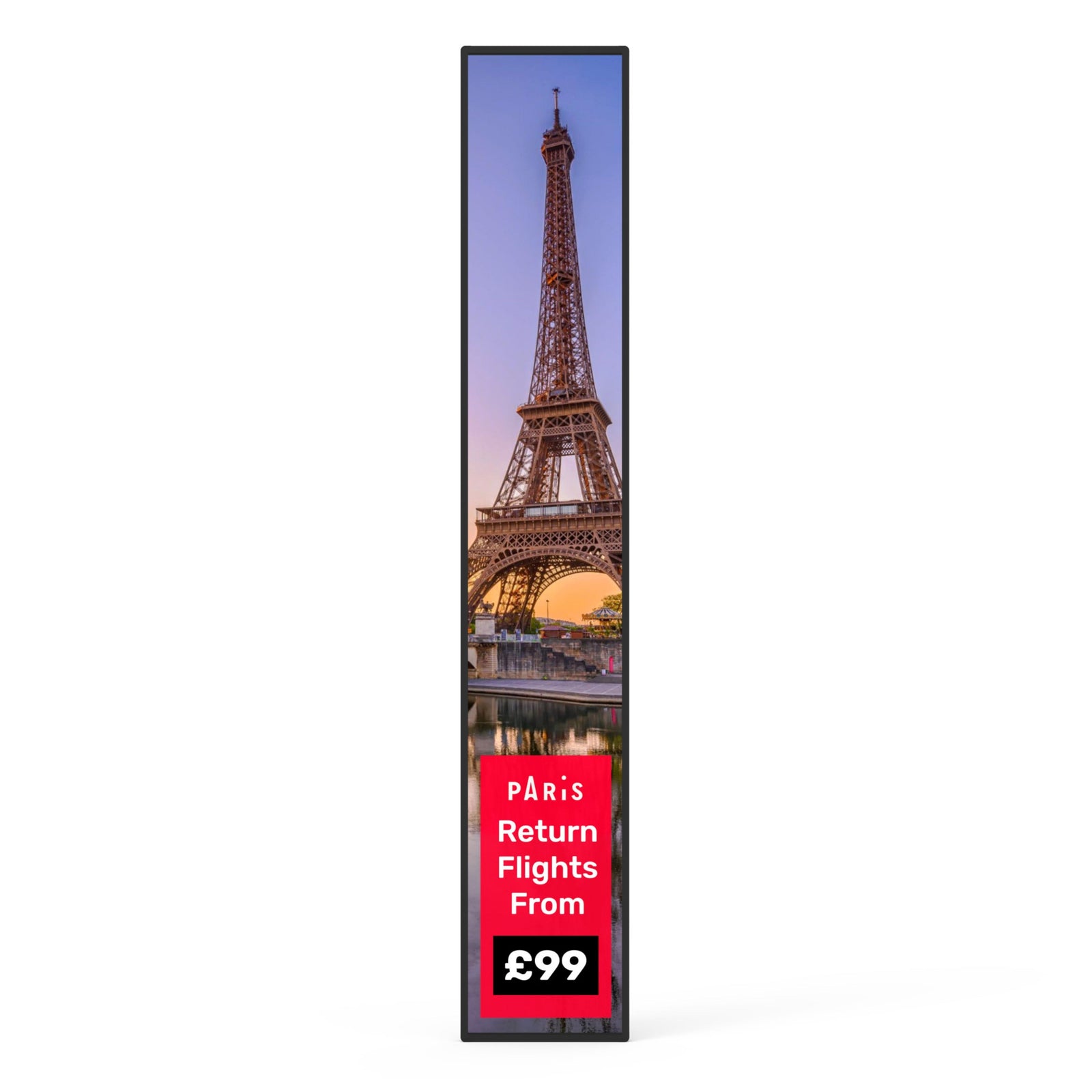 76" Stretched 58-9 Ultra-wide Stretched Bar Display Digital Signage Display ScreenMoove