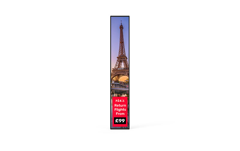 Moove SMB76M2 – 76" 58:9 Ultra-Wide Stretched Bar Monitor Digital Signage Display ScreenMoove