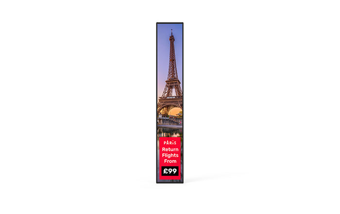 Moove SMB76M2 – 76" 58:9 Ultra-Wide Stretched Bar Monitor Digital Signage Display ScreenMoove