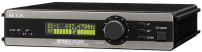 TOA UHF Wireless Tuner (D04) | WT-5800-D04 Audio Tuner TOA