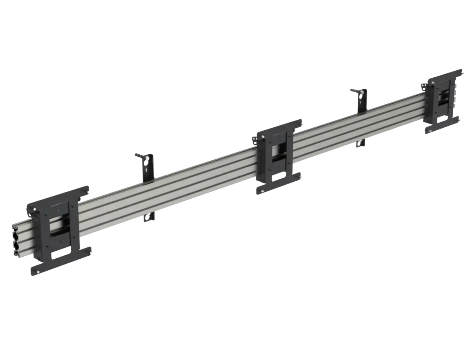 SpacePole Menu Board Mount, With Tilt, For 3 Screens (Landscape) Up To 43" (VESA 100 and 200) | WT223220LL-A2 Wall Mount Bracket SpacePole