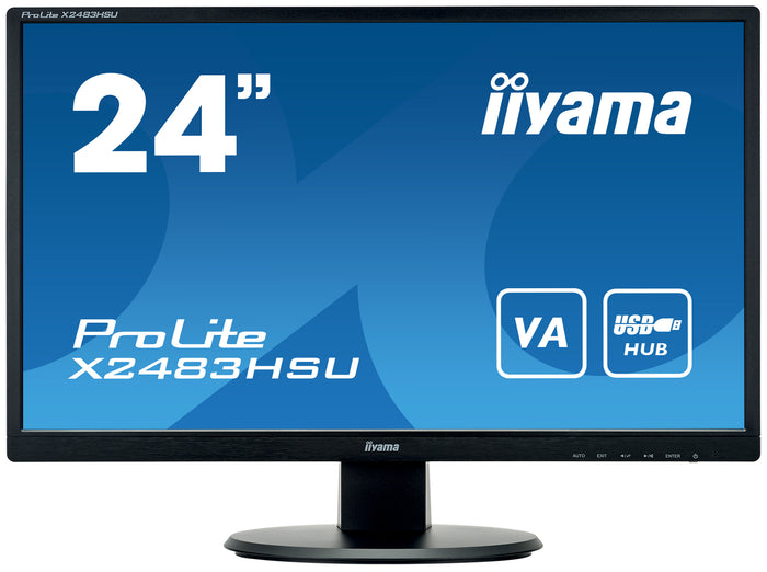 iiyama ProLite X2483HSU-B5 24" Desktop Monitor Desktop Monitor iiyama