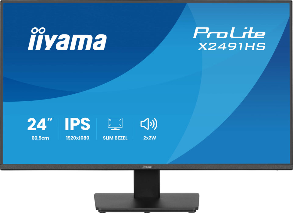iiyama ProLite X2491HS-B1 24" 120Hz 1ms Full HD Desktop Monitor Desktop Monitor iiyama