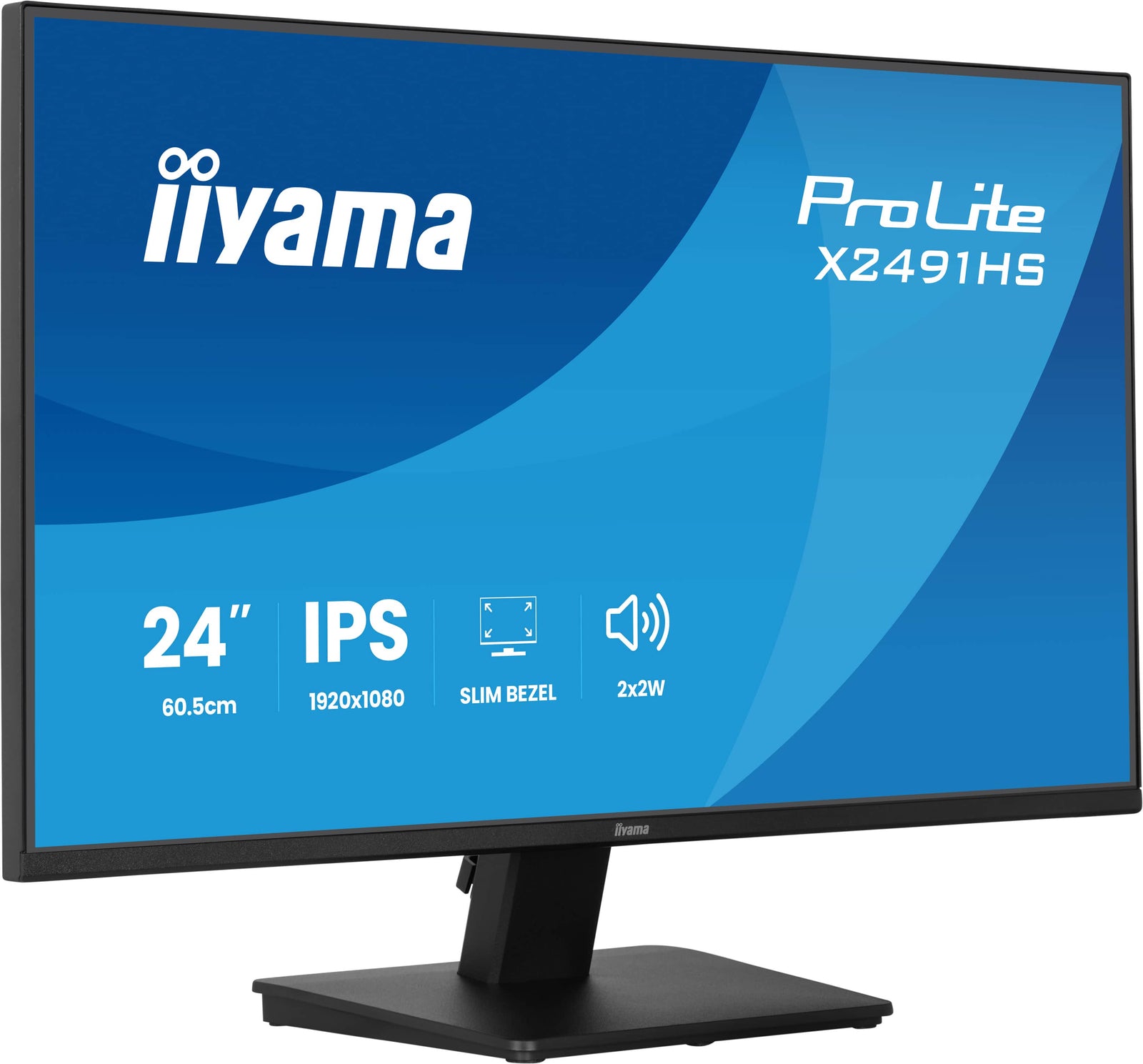 iiyama ProLite X2491HS-B1 24" 120Hz 1ms Full HD Desktop Monitor Desktop Monitor iiyama