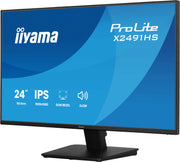 iiyama ProLite X2491HS-B1 24" 120Hz 1ms Full HD Desktop Monitor Desktop Monitor iiyama