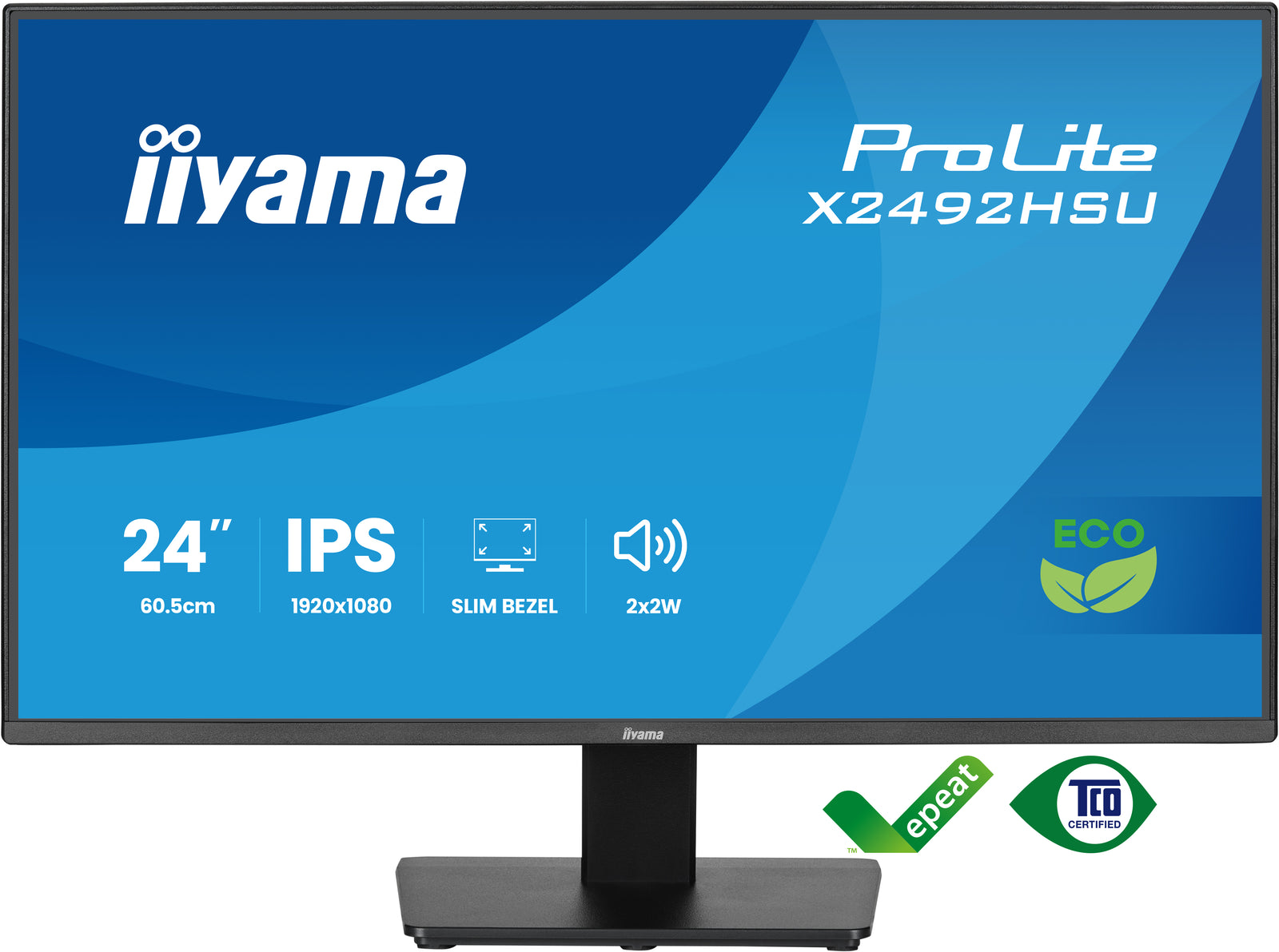 iiyama ProLite X2492HSU-B1 24" 120Hz Full HD Desktop Monitor Desktop Monitor iiyama