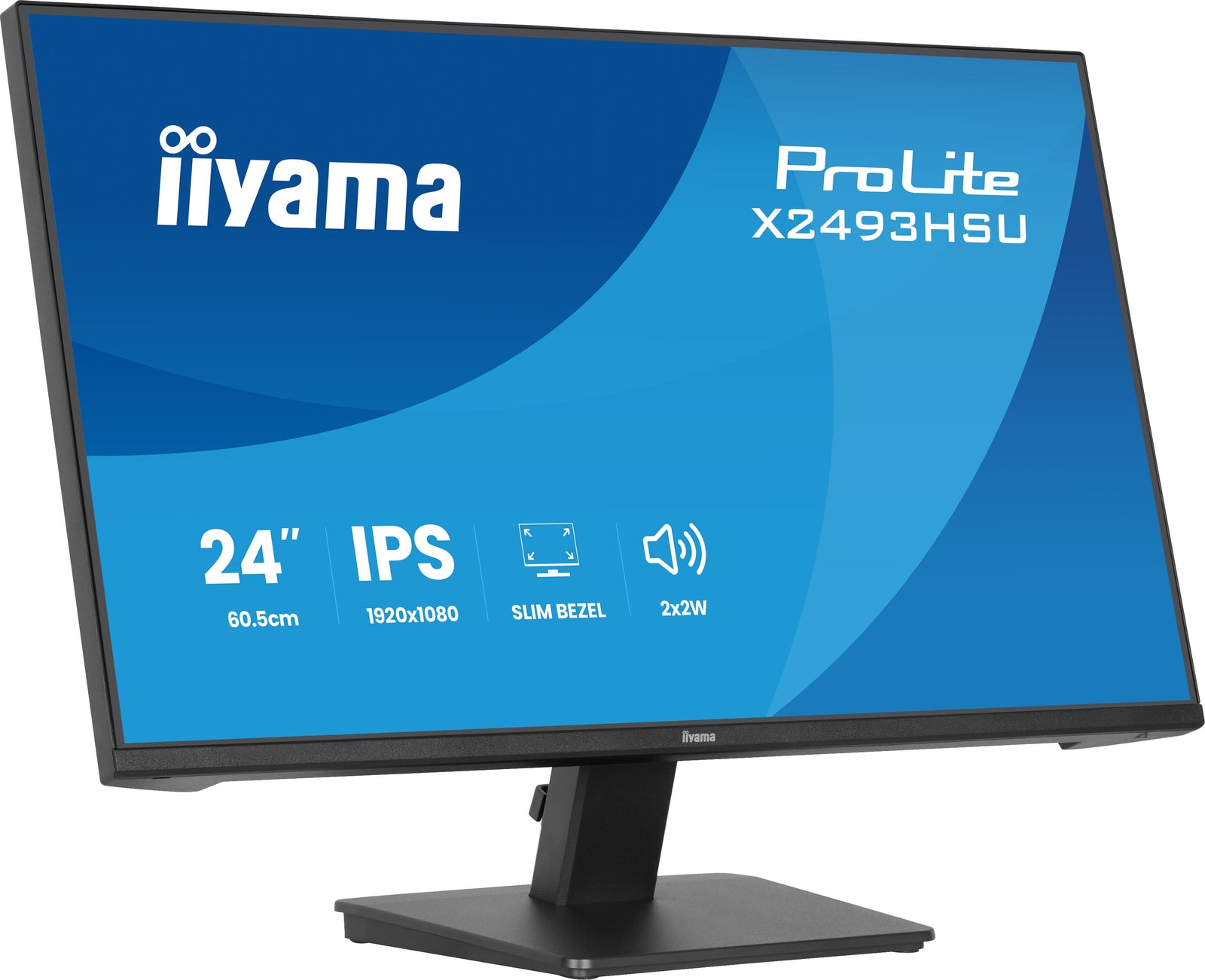 iiyama ProLite X2493HSU-B1 24" 120Hz 1ms Full HD Desktop Monitor Desktop Monitor iiyama