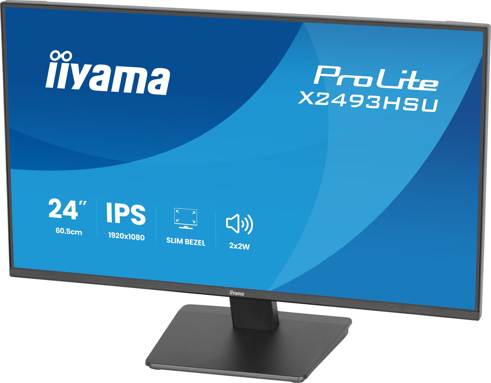 iiyama ProLite X2493HSU-B1 24" 120Hz 1ms Full HD Desktop Monitor Desktop Monitor iiyama