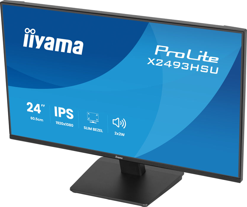 iiyama ProLite X2493HSU-B1 24" 120Hz 1ms Full HD Desktop Monitor Desktop Monitor iiyama