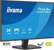 iiyama ProLite X2497HSU-B1 Eco-Conscious 24” 120Hz 4ms Full HD Monitor Business Monitor iiyama