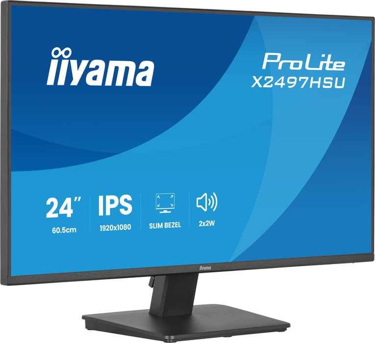 iiyama ProLite X2497HSU-B1 Eco-Conscious 24” 120Hz 4ms Full HD Monitor