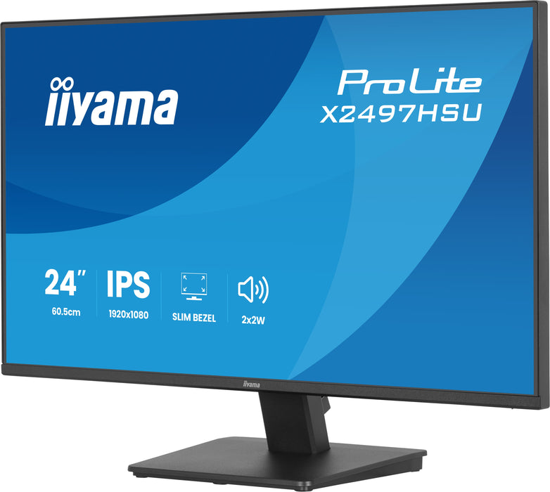 iiyama ProLite X2497HSU-B1 Eco-Conscious 24” 120Hz 4ms Full HD Monitor