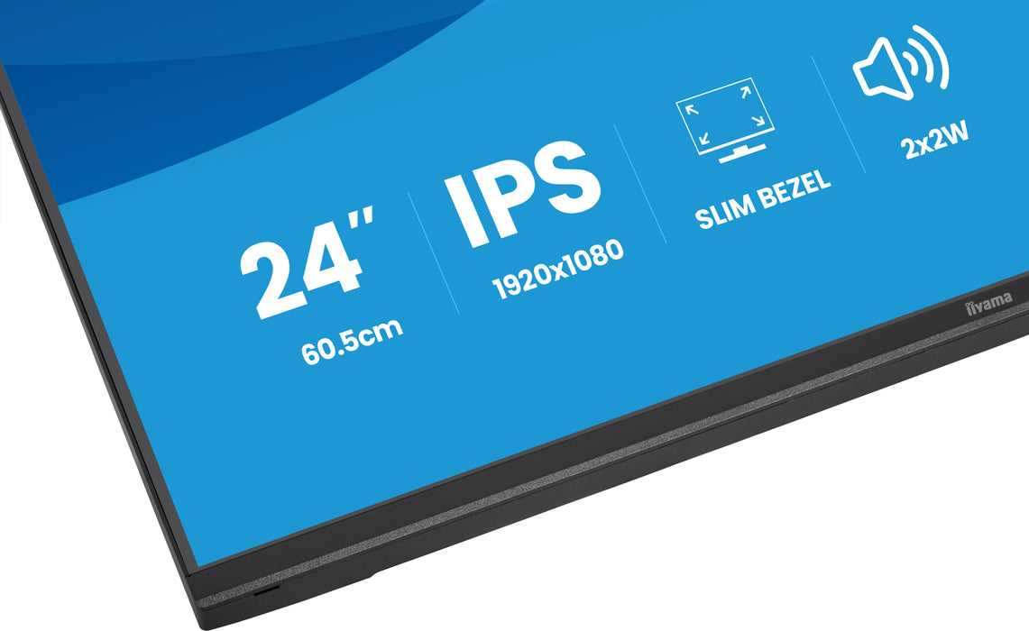 iiyama ProLite X2497HSU-B1 Eco-Conscious 24” 120Hz 4ms Full HD Monitor