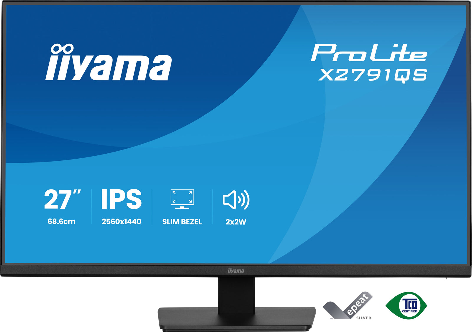 iiyama ProLite X2791QS-B1 27" 75Hz 1ms QHD Desktop Monitor Desktop Monitor iiyama