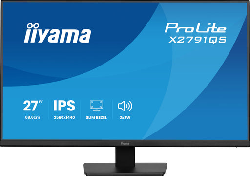 iiyama ProLite X2791QS-B1 27" 75Hz 1ms QHD Desktop Monitor Desktop Monitor iiyama