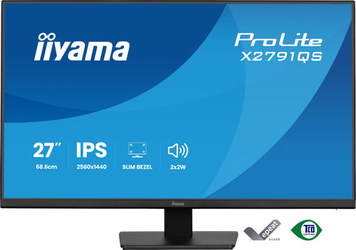 iiyama ProLite X2791QS-B1 27" 75Hz 1ms QHD Desktop Monitor Desktop Monitor iiyama