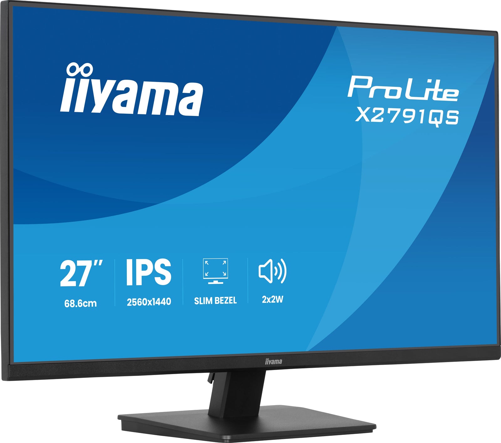 iiyama ProLite X2791QS-B1 27" 75Hz 1ms QHD Desktop Monitor Desktop Monitor iiyama