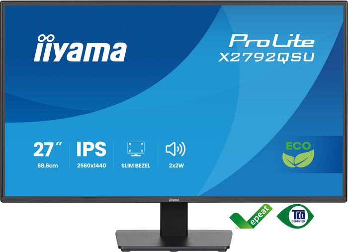 iiyama ProLite X2792QSU-B1 27" 120Hz 3ms QHD Desktop Monitor Desktop Monitor iiyama