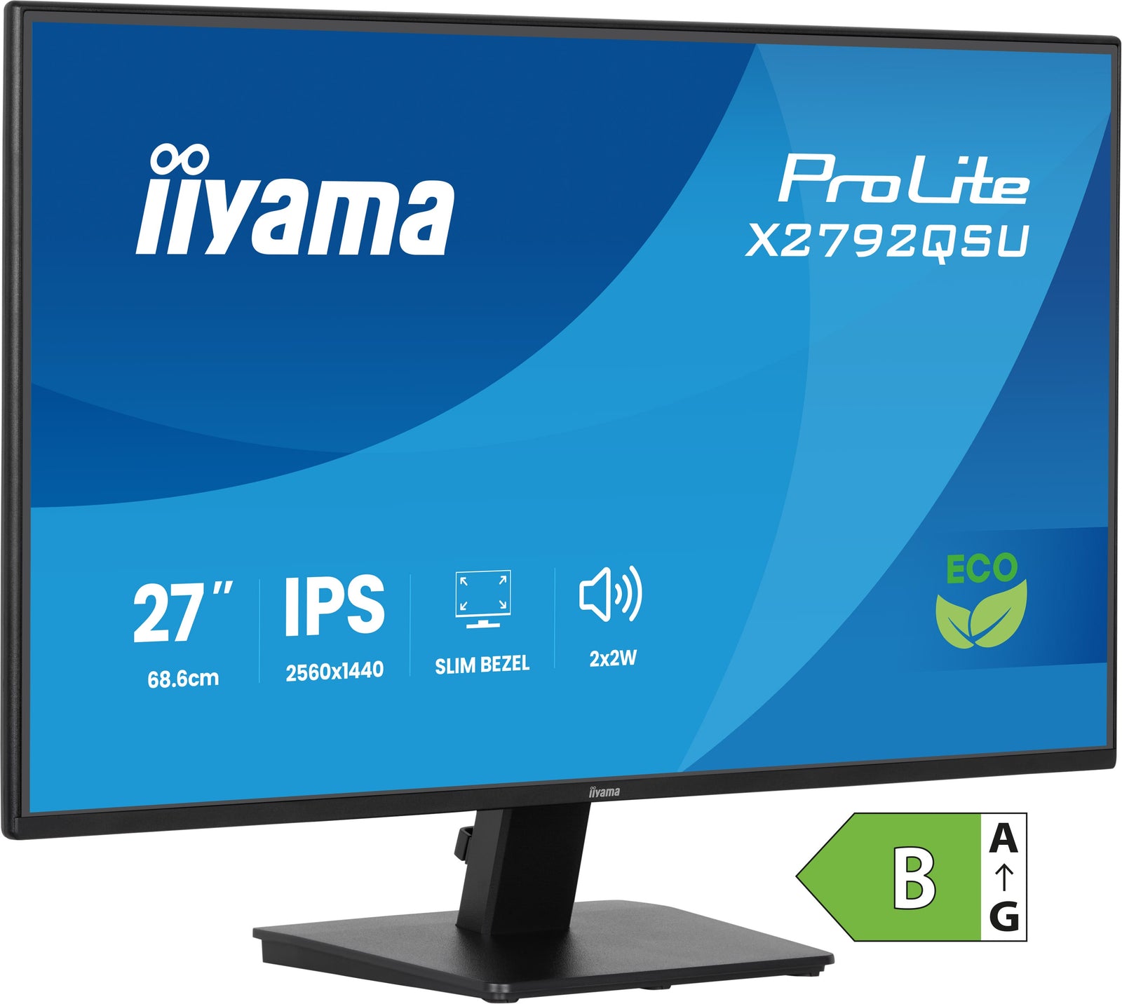 iiyama ProLite X2792QSU-B1 27" 120Hz 3ms QHD Desktop Monitor Desktop Monitor iiyama