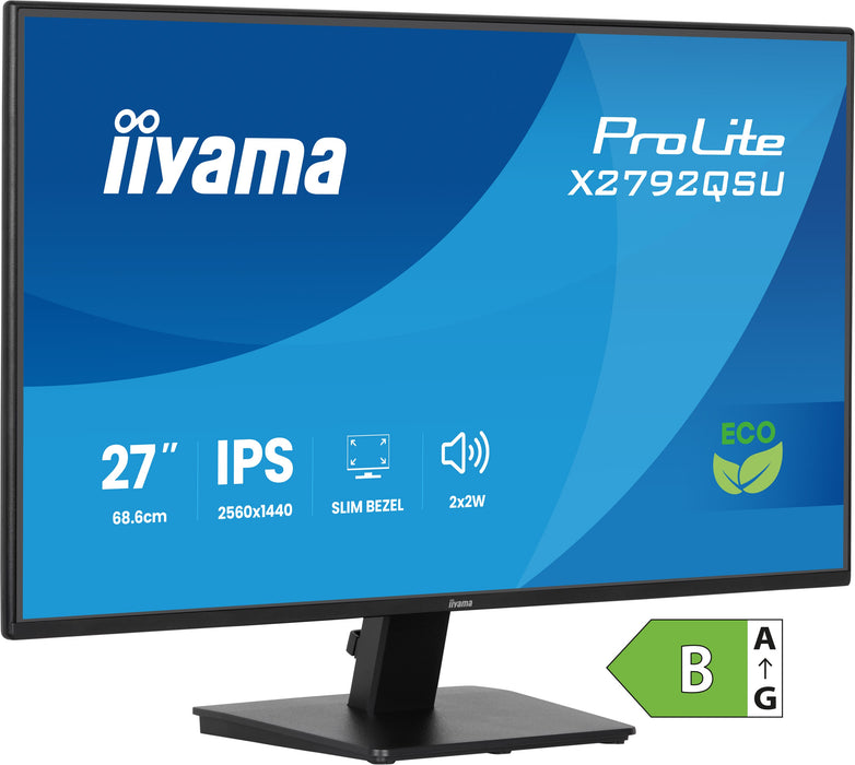 iiyama ProLite X2792QSU-B1 27" 120Hz 3ms QHD Desktop Monitor Desktop Monitor iiyama