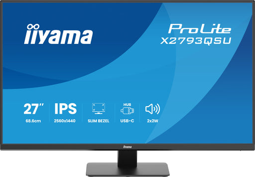 iiyama ProLite X2793QSU-B1 27" 75Hz 1ms QHD Desktop Monitor Desktop Monitor iiyama