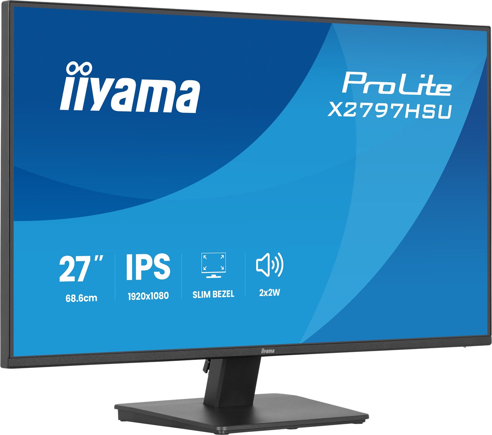 iiyama ProLite X2797HSU-B1 Eco-Conscious 27” 120Hz 4ms Full HD Monitor Business Monitor iiyama