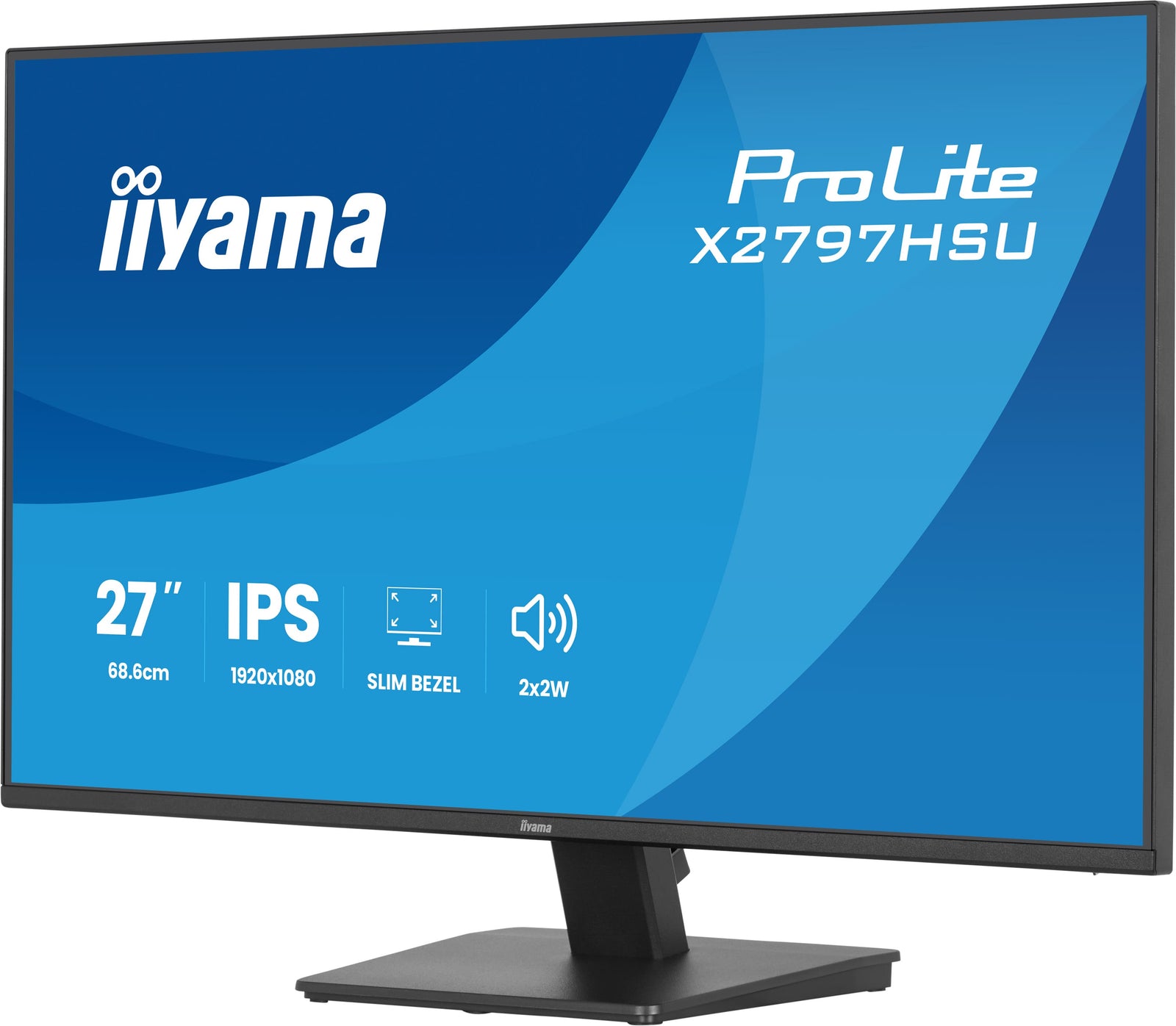 iiyama ProLite X2797HSU-B1 Eco-Conscious 27” 120Hz 4ms Full HD Monitor Business Monitor iiyama