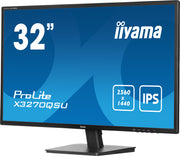 iiyama ProLite X3270QSU-B1 32" 100Hz 3ms WQHD Desktop Monitor Desktop Monitor iiyama