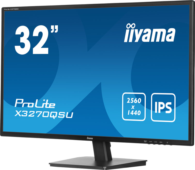 iiyama ProLite X3270QSU-B1 32" 100Hz 3ms WQHD Desktop Monitor Desktop Monitor iiyama
