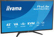 iiyama ProLite X4373UHSU-B2 42.5" 60Hz 3ms 4K UHD Large Format Desktop Monitor Desktop Monitor iiyama