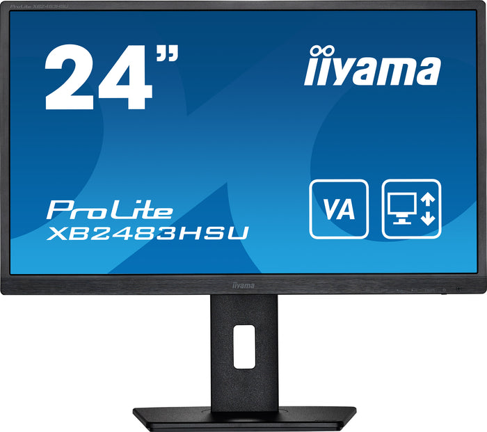 iiyama ProLite XB2483HSU-B5 24" Full HD Desktop Monitor Desktop Monitor iiyama