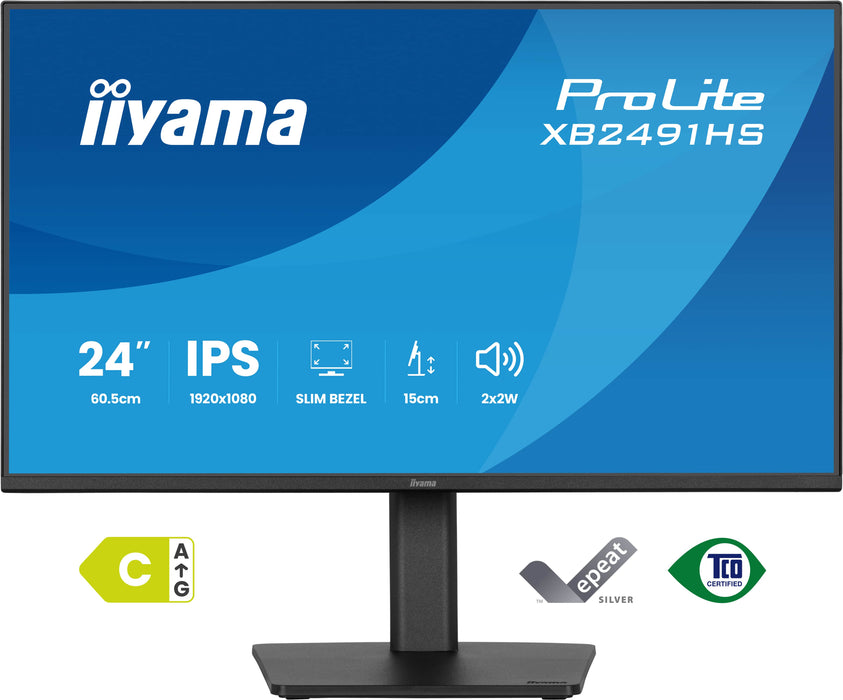 iiyama ProLite XB2491HS-B1 24" 120Hz 1ms Full HD Desktop Monitor Desktop Monitor iiyama