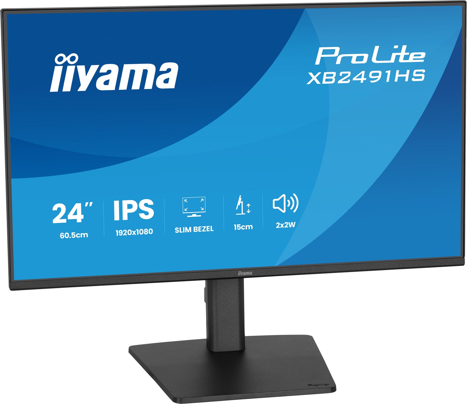 iiyama ProLite XB2491HS-B1 24" 120Hz 1ms Full HD Desktop Monitor Desktop Monitor iiyama
