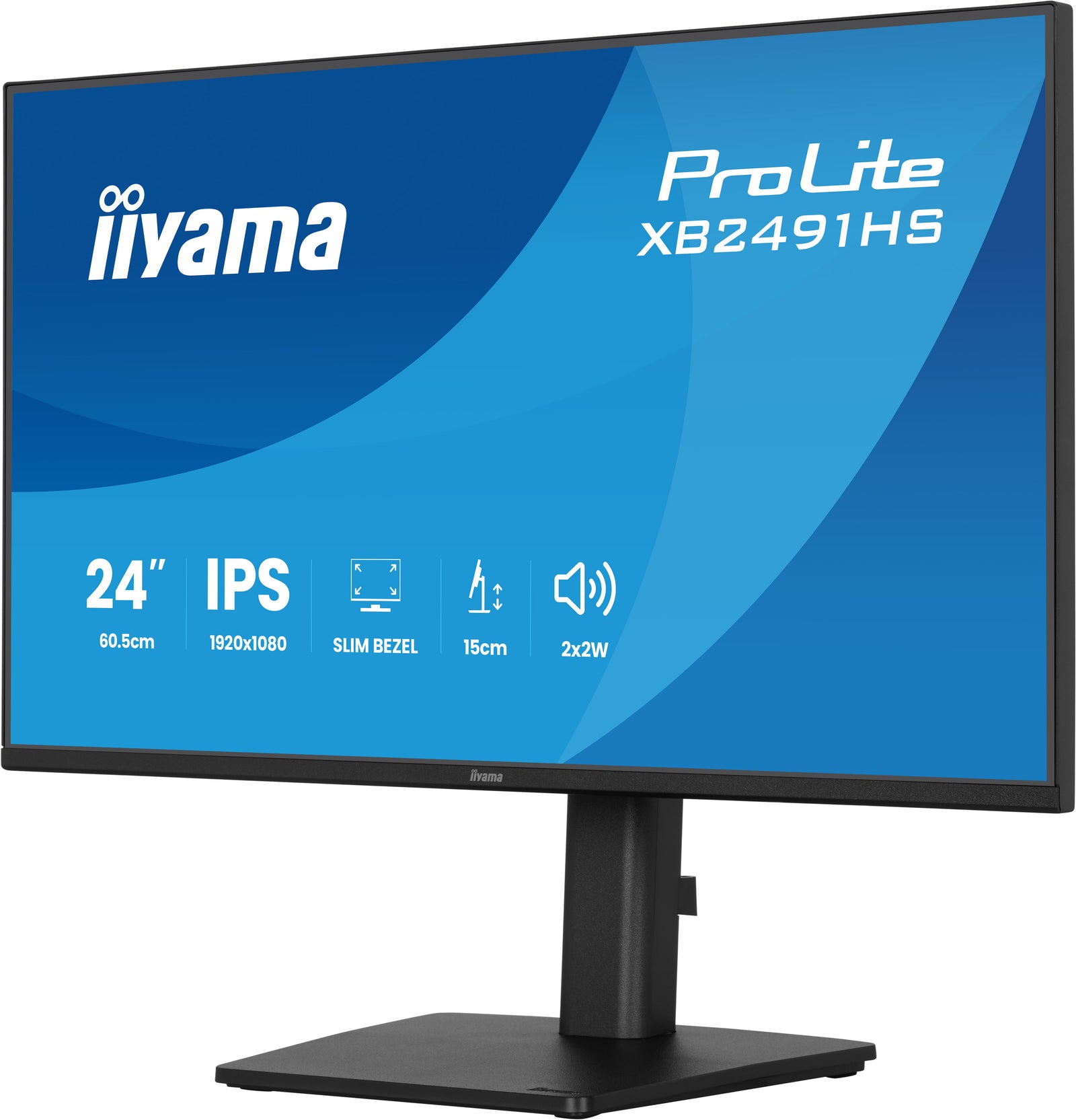 iiyama ProLite XB2491HS-B1 24" 120Hz 1ms Full HD Desktop Monitor Desktop Monitor iiyama