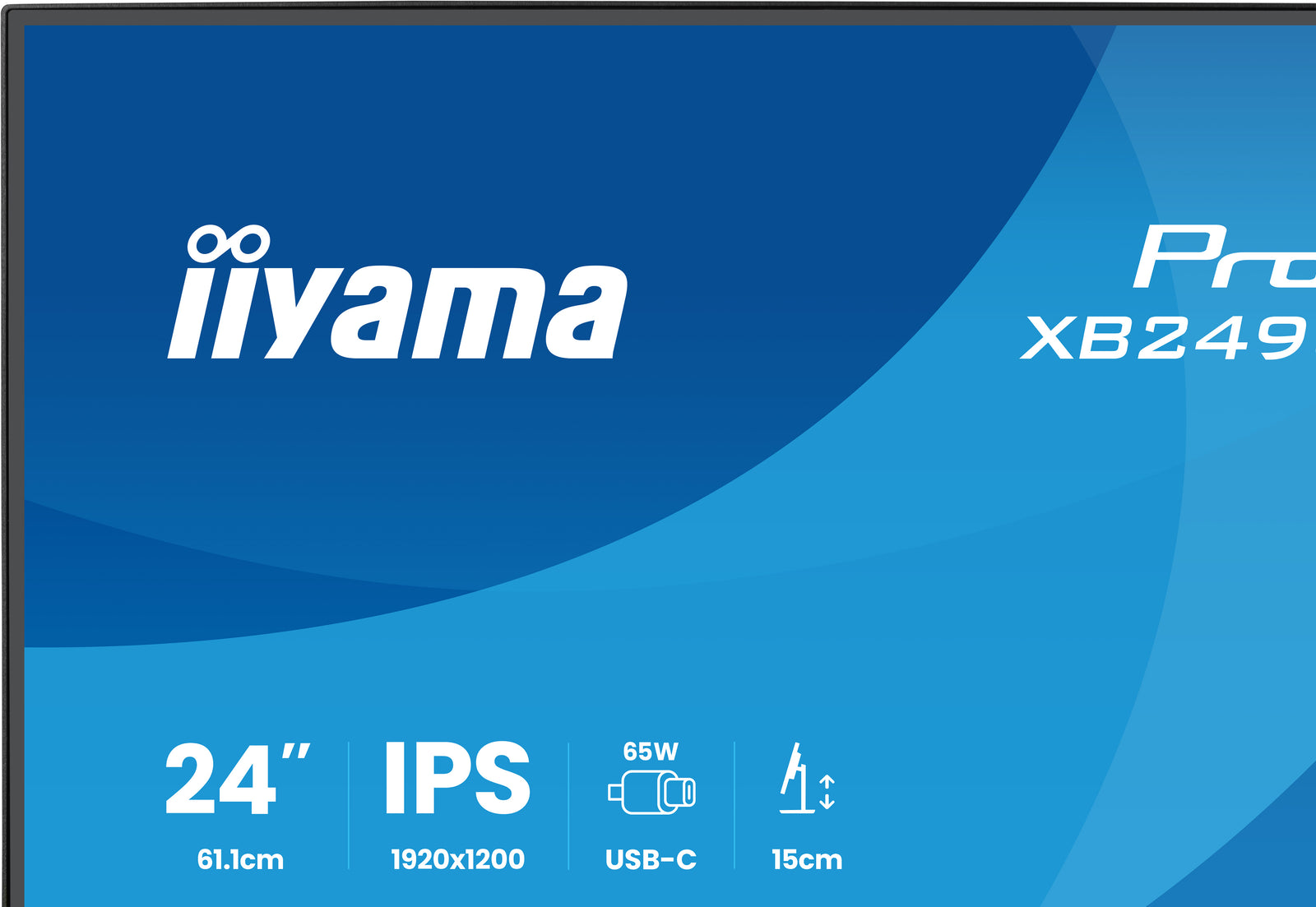 iiyama ProLite XB2495WSC-B1 24" 100Hz 4ms WUXGA Desktop Monitor Desktop Monitor iiyama