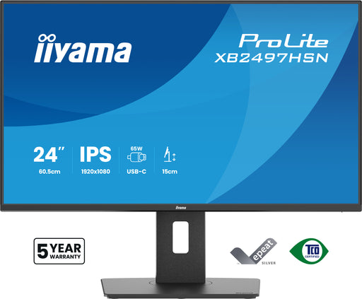 iiyama ProLite XB2497HSN-B1 24" 100Hz 1ms Full HD Desktop Monitor Desktop Monitor iiyama