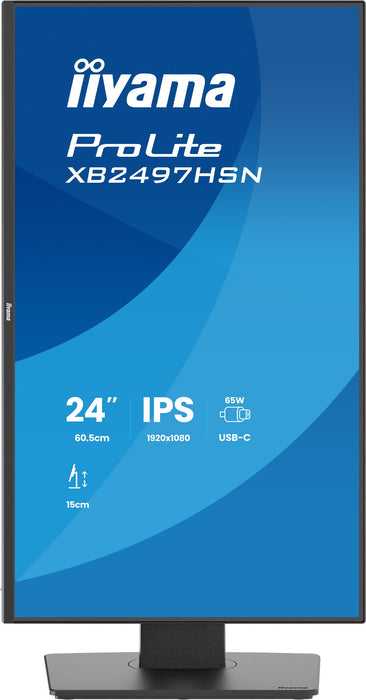 iiyama ProLite XB2497HSN-B1 24" 100Hz 1ms Full HD Desktop Monitor Desktop Monitor iiyama