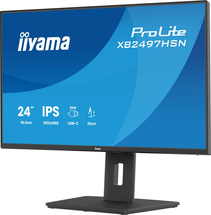 iiyama ProLite XB2497HSN-B1 24" 100Hz 1ms Full HD Desktop Monitor Desktop Monitor iiyama