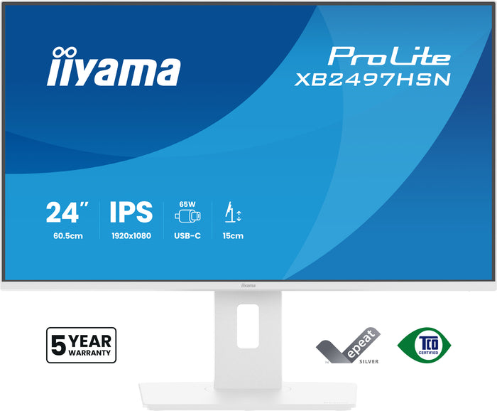 iiyama ProLite XB2497HSN-W1 24" 100Hz 1ms Full HD Desktop Monitor Desktop Monitor iiyama