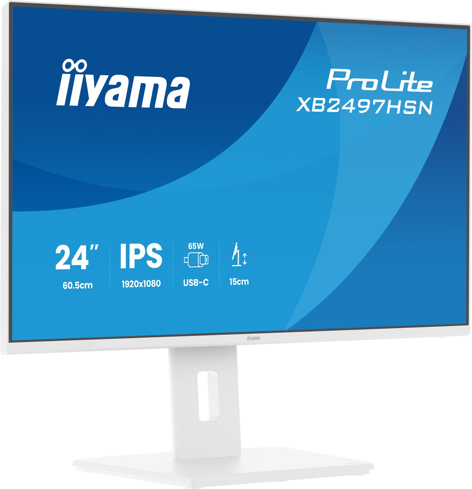 iiyama ProLite XB2497HSN-W1 24" 100Hz 1ms Full HD Desktop Monitor Desktop Monitor iiyama