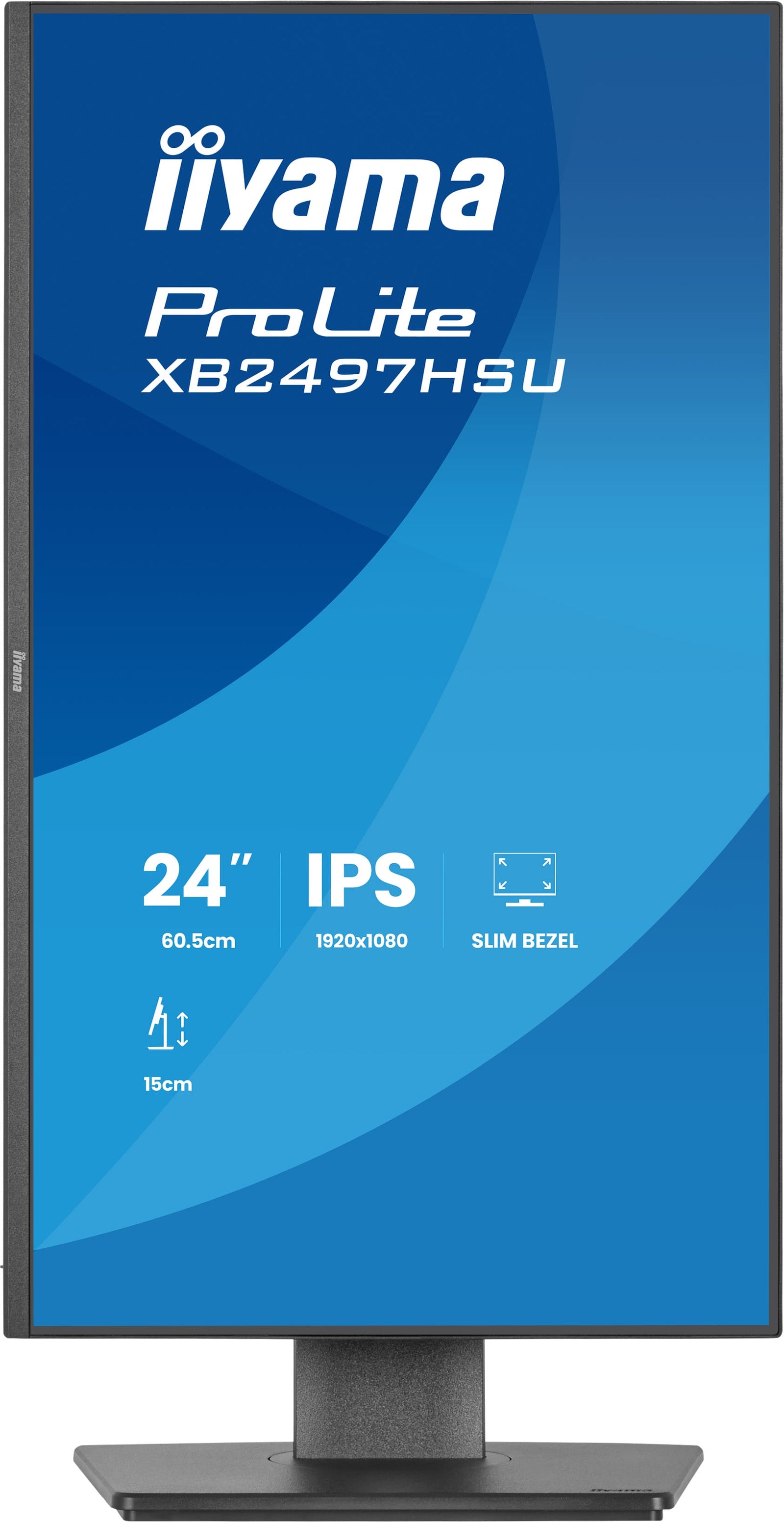 iiyama ProLite XB2497HSU-B1 Eco-Conscious 24” 120Hz 4ms Full HD Monitor Business Monitor iiyama