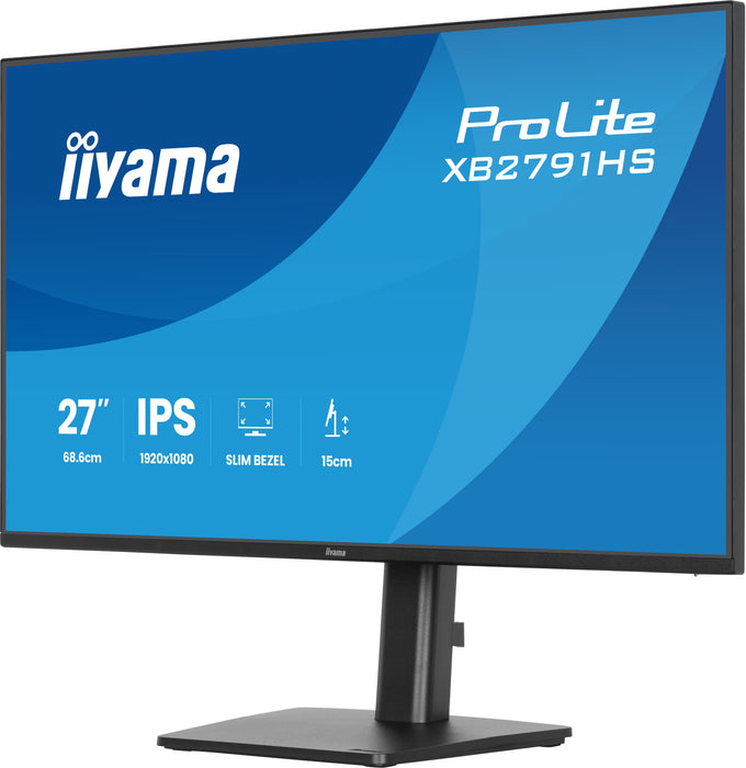 iiyama ProLite XB2791HS-B1 27" 120Hz 1ms Full HD Desktop Monitor Desktop Monitor iiyama