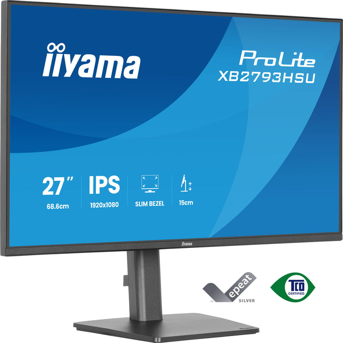 iiyama ProLite XB2793HSU-B1 27" 120Hz 1ms Full HD Desktop Monitor Desktop Monitor iiyama