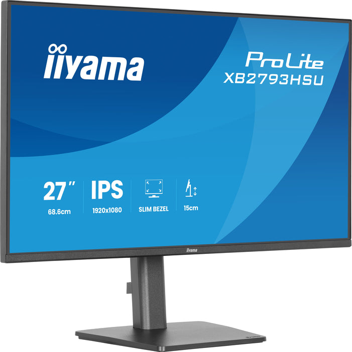 iiyama ProLite XB2793HSU-B1 27" 120Hz 1ms Full HD Desktop Monitor Desktop Monitor iiyama