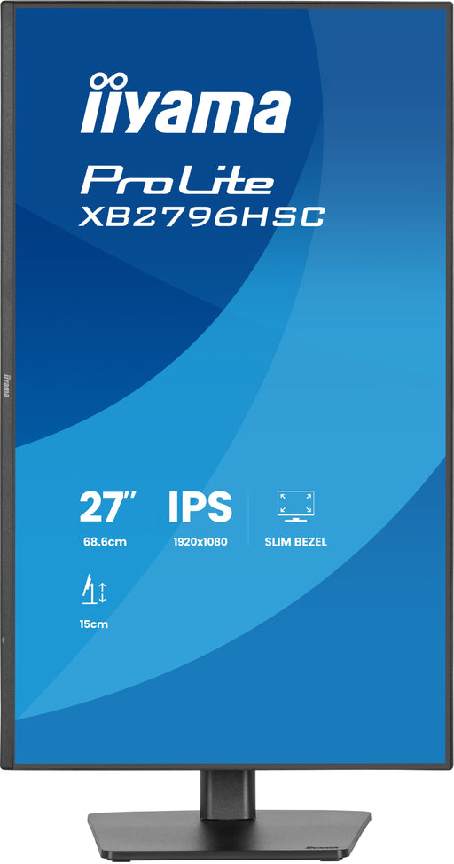 iiyama ProLite XB2796HSC-B1 27" 144Hz 3ms Full HD USB-C Monitor Desktop Monitor iiyama