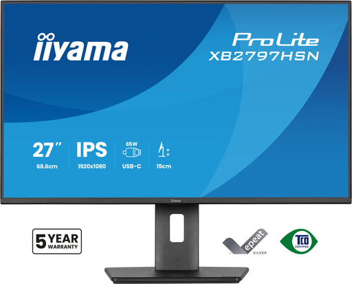 iiyama ProLite XB2797HSN-B1 27" 100Hz 1ms Full HD Desktop Monitor Desktop Monitor iiyama