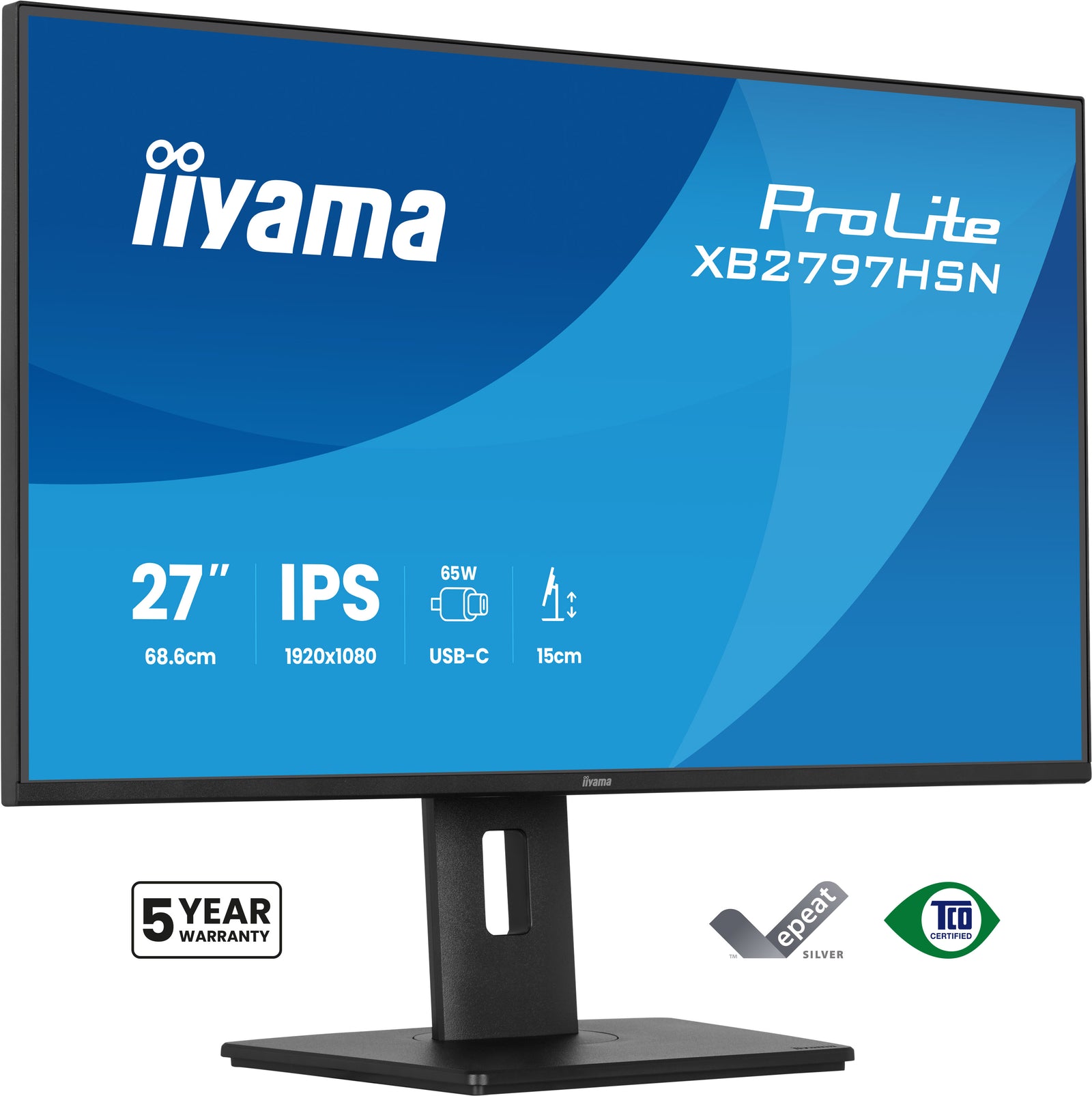 iiyama ProLite XB2797HSN-B1 27" 100Hz 1ms Full HD Desktop Monitor Desktop Monitor iiyama