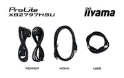 iiyama ProLite XB2797HSU-B1 Eco-Conscious 27” 120Hz 4ms Full HD Monitor Business Monitor iiyama