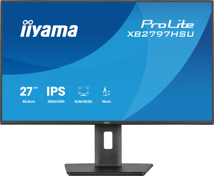 iiyama ProLite XB2797HSU-B1 Eco-Conscious 27” 120Hz 4ms Full HD Monitor Business Monitor iiyama